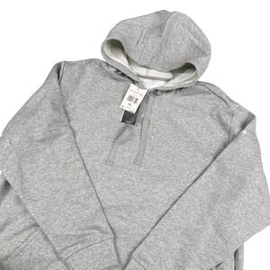 Adidas Women's Grey Fleece Hood Pullover Hoodie Sweatshirt Size 2XL BNWT $50